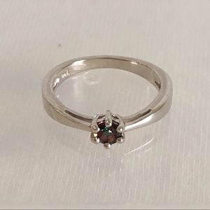 925 Sterling Silver Mystic Fire Topaz Ring